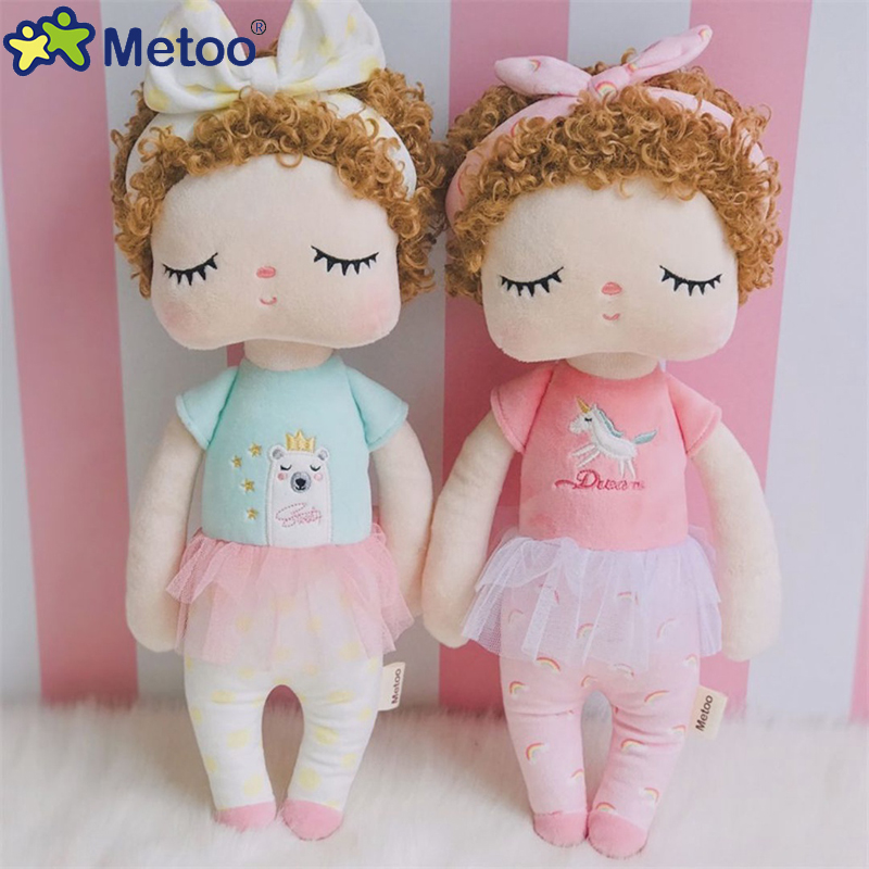 Baby Products Hair - 34CM Soft Metoo Angela Plush Dolls