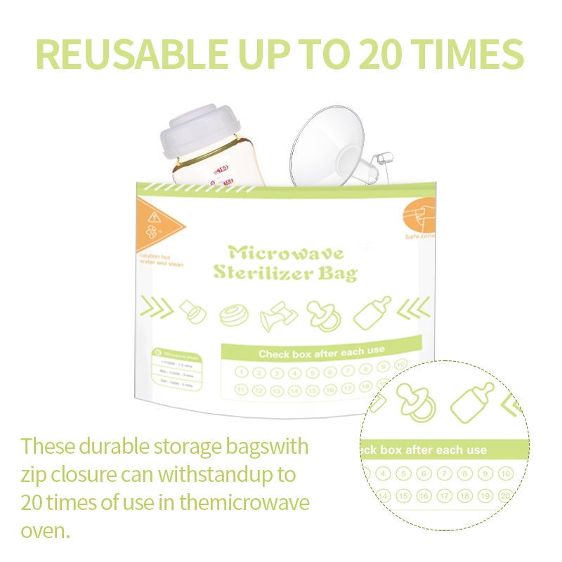 10Pcs Reusable BPA Free Microw - Zwitsal Baby Products review and price